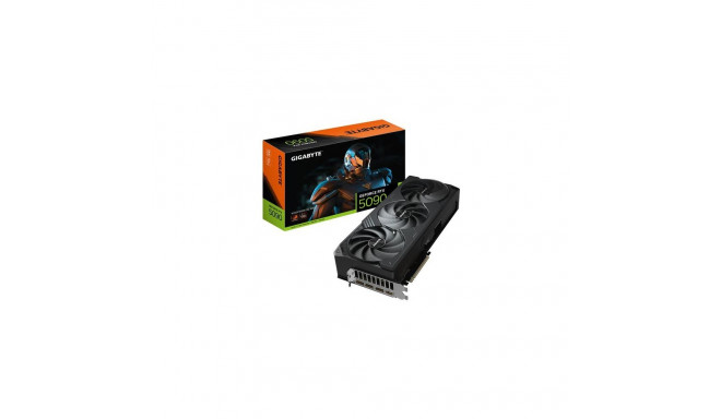 GIGABYTE GeForce RTX 5090 WINDFORCE OC 32G Graphics Card - 32GB GDDR7, 512bit, PCI-E 5.0, 2467MHz Co