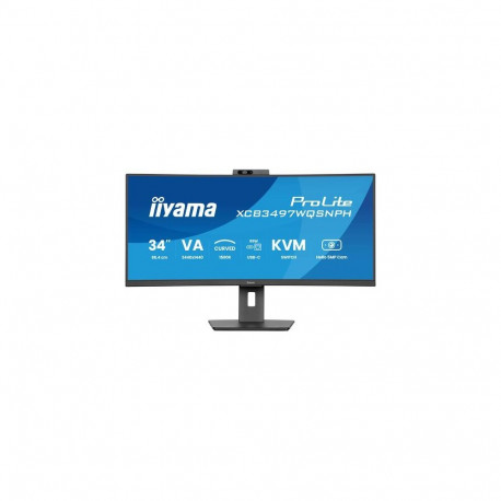 iiyama ProLite XCB3497WQSNPH-B1 computer monitor 86.4 cm (34") 3440 x 1440 pixels UltraWide Qua