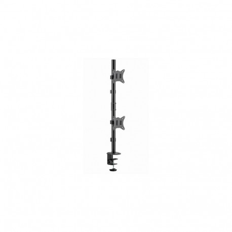 Gembird MA-D2-02 monitor mount / stand 81.3 cm (32") Desk Black