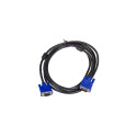 Akyga AK-AV-07 VGA cable 3 m VGA (D-Sub) Black, Blue