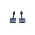 Akyga AK-AV-07 VGA cable 3 m VGA (D-Sub) Black, Blue