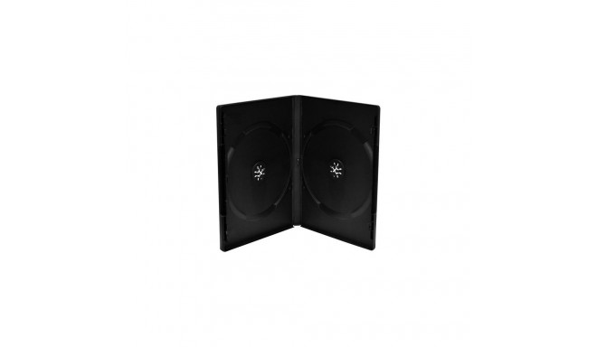 MediaRange BOX12 optical disc case DVD case 2 discs Black