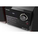 Sharp XL-B512(BR) home audio system Home audio micro system 45 W Brown