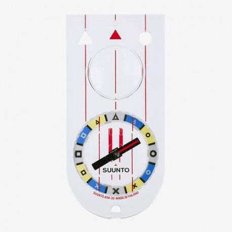 Suunto AIM-30 NH Magnetic navigational compass Transparent