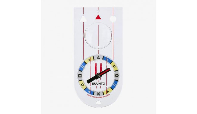 Suunto AIM-30 NH Magnetic navigational compass Transparent