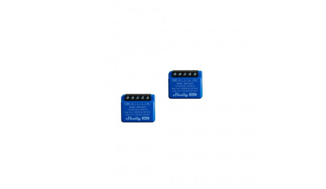 Shelly 1 Mini Gen3 Smart switch 1P Blue