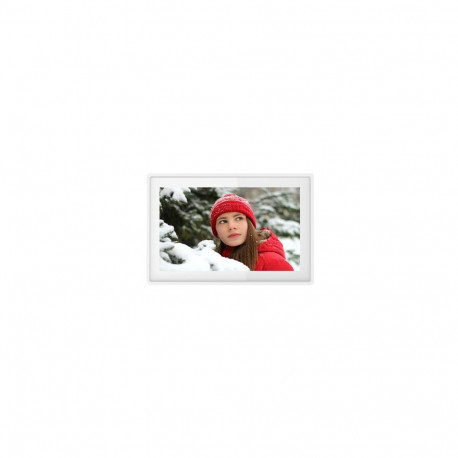 Denver PFF-1021 digital photo frame White 25.6 cm (10.1") Touchscreen Wi-Fi