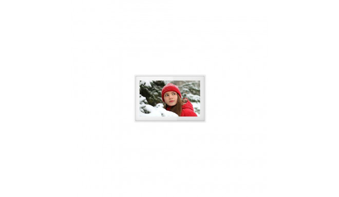 Denver PFF-1021 digital photo frame White 25.6 cm (10.1&quot;) Touchscreen Wi-Fi