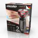Mesko Home MS 2926 men&#039;s shaver Rotation shaver Trimmer Black, Red