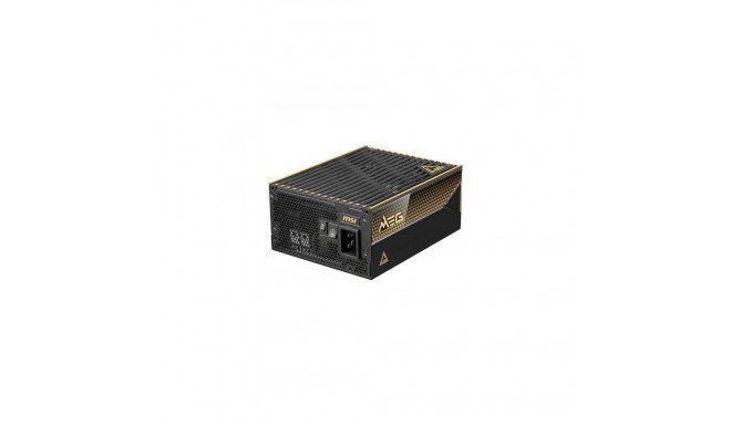 MSI MEG Ai1600T PCIE5 power supply unit 1600 W 24-pin ATX ATX Black