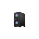 MSI MAG FORGE 100R Mid Tower Gaming Computer Case &#039;Black, 2x 120mm ARGB PWM Fan, 1x 120mm F
