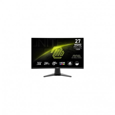 MSI MAG 27CQ6F computer monitor 68.6 cm (27") 2560 x 1440 pixels Quad HD LCD Black