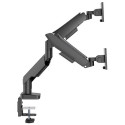 LC-Power LC-EQ-A34B-D monitor mount / stand 86.4 cm (34") Desk Black