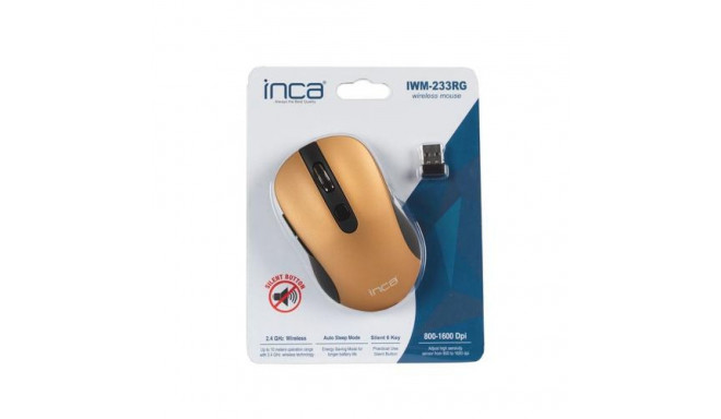 Inca IWM-233RG mouse Ambidextrous RF Wireless Optical 1600 DPI