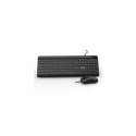 Inca IMK-377 keyboard Mouse included Office USB Turkish Black