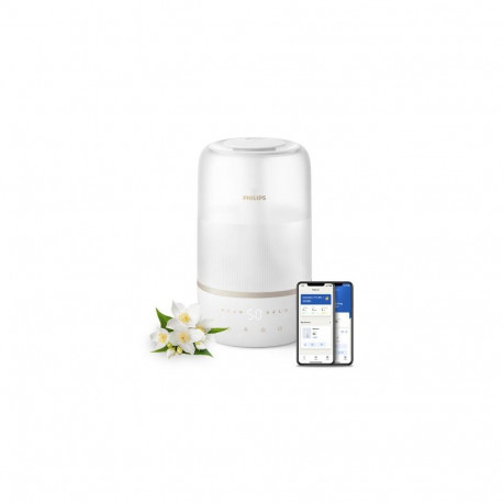 Philips 1000 series HU1510/04 humidifier Ultrasonic 3 L Gold, White 19.6 W