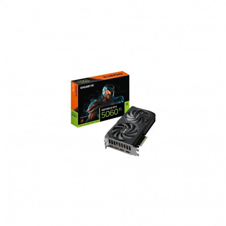 GIGABYTE GeForce RTX 5060 Ti WINDFORCE 16G Graphics Card - 16GB GDDR7, 128bit, PCI-E 5.0, 2572MHz Co
