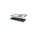 MSI FORGE GK310 RED DE keyboard Gaming USB QWERTY German Black