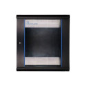 Extralink Rackmount cabinet 12U 600x600 Black wall mounted