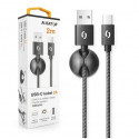 Aligator DATKP26 USB cable 2 m USB A USB C Black