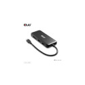 CLUB3D 8-1 Portable Dock USB Type-C® 10Gbps to HDMI™ and DisplayPort™ 8K30Hz PD Max.100Watt