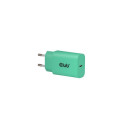 CLUB3D 2-Pack USB-C® Charger 30Watt Green