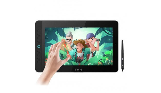 BOSTO BT-12HDK-T graphic tablet Black 5080 lpi 258 x 145 mm USB