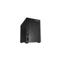 Asustor AS1102TL NAS/storage server Mini Tower Realtek RTD1619B 1 GB DDR4 0 TB ADM Black