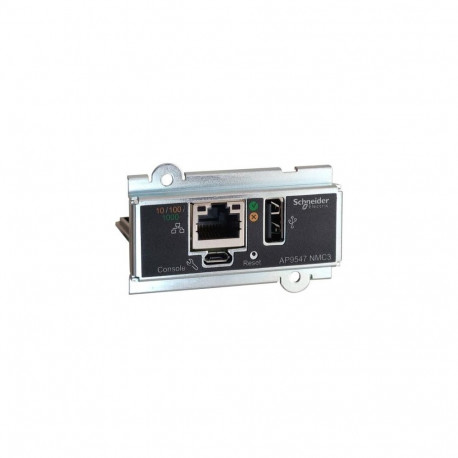 APC Network Management Card, Network Management Cards, for Easy UPS 3 Series, 3-Phase, remotely moni