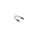Lanberg AD-UC-UA-03 USB cable USB 3.2 Gen 1 (3.1 Gen 1) 0.15 m USB type A USB Type-C Black