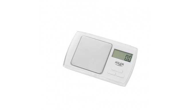 Adler AD 3161 kitchen scale White Rectangle Electronic personal scale