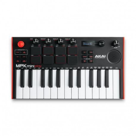Akai MPK Mini Play Mk3 MIDI keyboard 25 keys USB Black, Red