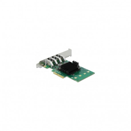 DeLOCK PCI Express x4 Card to 4 x external USB 3.0 Quad Channel - Low Profile Form Factor