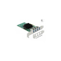 DeLOCK PCI Express x4 Card to 4 x external USB 3.0 Quad Channel - Low Profile Form Factor