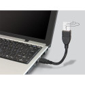 DeLOCK 0.15m 2xUSB3.0-A USB cable USB 3.2 Gen 1 (3.1 Gen 1) USB A Black