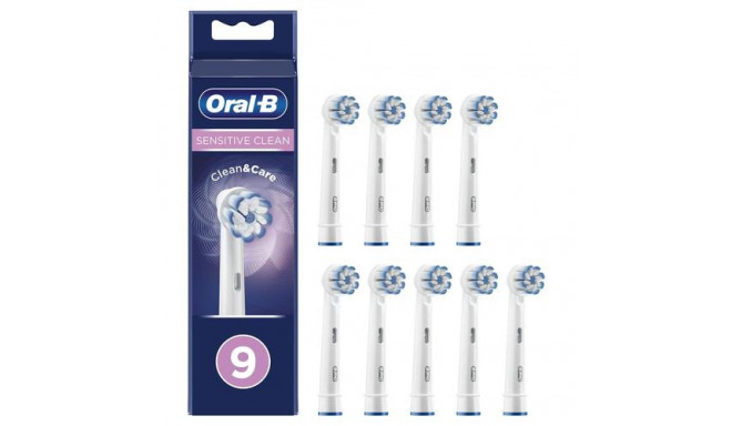 Oral-B Sensitive Clean 80339524 toothbrush head 9 pc(s) White