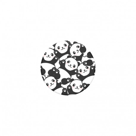 PopSockets 800976 holder Handle Black, White