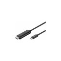 Goobay 77528 video cable adapter 1.8 m USB Type-C HDMI Black