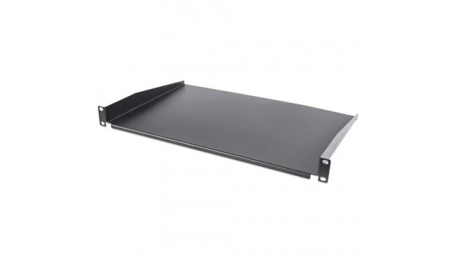 Intellinet 19&quot; Cantilever Shelf, 1U, Shelf Depth 350mm, Non-Vented, Max 25kg, Black, Three 