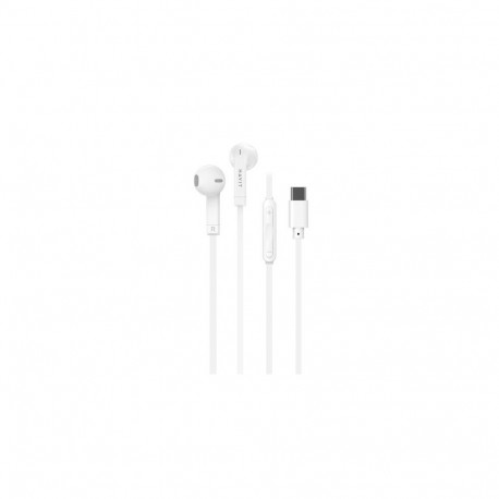 Havit E336C - wired earbuds, white