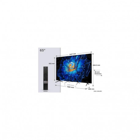 TCL C6KS 65C6KS TV 165.1 cm (65") 4K Ultra HD Smart TV Wi-Fi Metallic
