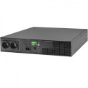 Qoltec 52285 uninterruptible power supply (UPS) Double-conversion (Online) 1 kVA 1000 W 2 AC outlet(