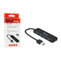 Equip 4-Port USB 3.2 Gen 1 Hub with USB-C Adapter
