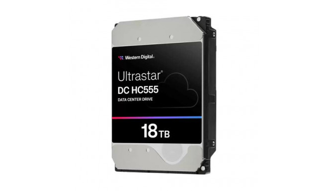 Western Digital Ultrastar DC HC555 internal hard drive 18 TB 7200 RPM 512 MB 3.5" Serial ATA II