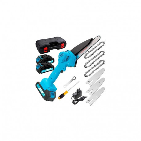 Extralink TM-107 chainsaw 2500 RPM Black, Light Blue