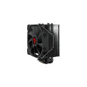 Savio SAVGCOVORTEXX2 Computer case Air cooler 12 cm Black 1 pc(s)