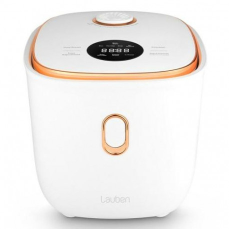 Lauben LBRCMMRC120WA rice cooker 1.2 L 300 W Rose gold, White