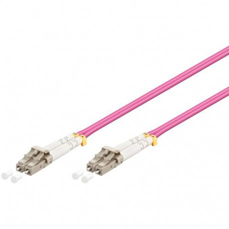 Goobay 95934 InfiniBand/fibre optic cable 1 m LC Pink