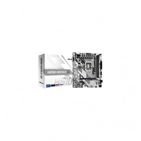 Asrock H610M-HDV/M.2+ D5 Intel H610 LGA 1700 micro ATX