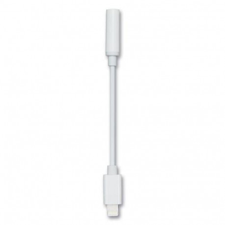 2GO 797140 audio cable 0.1 m 3.5mm Lightning White